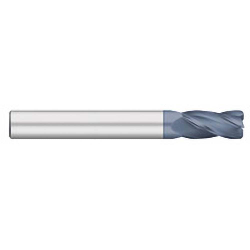 Titan USA - Corner Radius & Corner Chamfer End Mills; Mill Diameter (Inch): 1/4 ; Mill Diameter (Decimal Inch): 0.2500 ; End Type: Corner Radius ; Corner Radius (Decimal Inch): 0.0600 ; Number of Flutes: 4 ; Material: Solid Carbide - Exact Industrial Supply