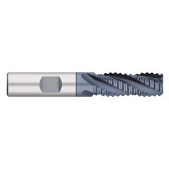 Titan USA - Roughing End Mills; Mill Diameter (Inch): 5/16 ; Mill Diameter (Decimal Inch): 0.3125 ; Number of Flutes: 4 ; Pitch: Coarse ; Length of Cut (Inch): 3/4 ; Length of Cut (Decimal Inch): 0.7500 - Exact Industrial Supply