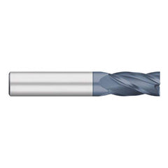 Titan USA - Square End Mills; Mill Diameter (Decimal Inch): 0.1719 ; Number of Flutes: 4 ; Length of Cut (Inch): 5/8 ; Length of Cut (Decimal Inch): 0.6250 ; Material: Solid Carbide ; Finish/Coating: AlTiN - Exact Industrial Supply
