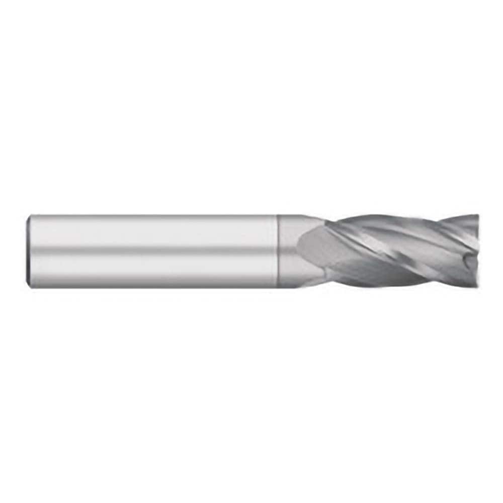 Titan USA - Square End Mills; Mill Diameter (Decimal Inch): 0.0469 ; Number of Flutes: 4 ; Length of Cut (Inch): 1/8 ; Length of Cut (Decimal Inch): 0.1250 ; Material: Solid Carbide ; Finish/Coating: TiCN - Exact Industrial Supply