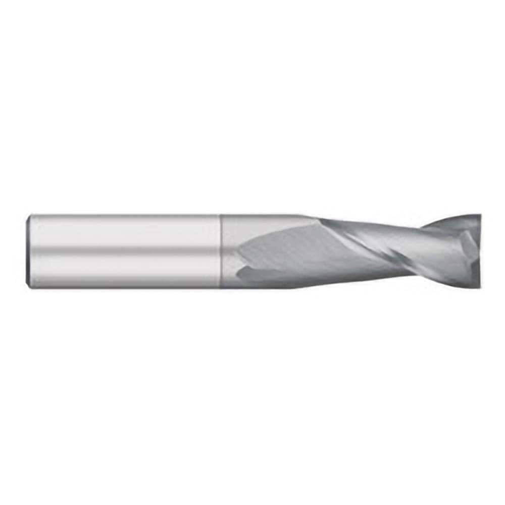 Titan USA - Square End Mills; Mill Diameter (Decimal Inch): 0.1406 ; Number of Flutes: 2 ; Length of Cut (Inch): 9/16 ; Length of Cut (Decimal Inch): 0.5625 ; Material: Solid Carbide ; Finish/Coating: TiCN - Exact Industrial Supply