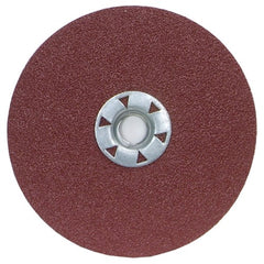 ‎7″ × 1/4″ × 5/8″-11 Fiber Disc 24 Grit Ceramic Aluminum Oxide - Americas Industrial Supply