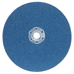 ‎7″ × 1/4″ × 5/8″-11 NorZon BlueFire F826 Fiber Disc 24 Grit Ceramic Alumina/Zirconia Alumina - Americas Industrial Supply