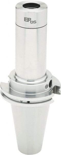 Parlec - 2mm to 30mm Capacity, 6" Projection, CAT50 Taper Shank, ERos40 Collet Chuck - 1" Shank Diam - Exact Industrial Supply