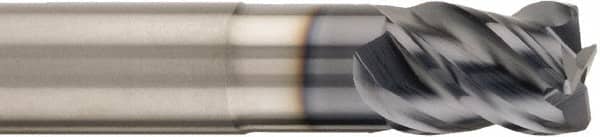 SGS - 16mm, 4 Flute, Single End, Solid Carbide, 1.5mm Corner Radius End Mill - 92mm OAL, Right Hand Flute, 20mm LOC, Right Hand Cut, 45mm Extended Reach - Americas Industrial Supply