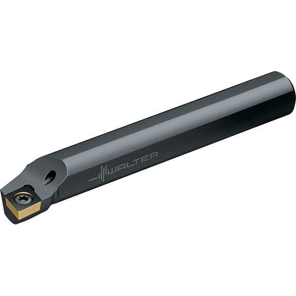 Walter - 19.56mm Min Bore Diam, 203.2mm OAL, 5/8" Shank Diam, A-SCLC Indexable Boring Bar - CC.. 09T3.., CC.. 32.5.. Insert, Screw Holding Method - Americas Industrial Supply