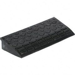 Vestil - 9.68" Long x 23-5/8" Wide, Rubber Rubber Ramp - 4,000 Lb Load Limit - Americas Industrial Supply