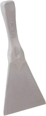 Remco - Stiff Polypropylene/Semi-Ferrous Additive Straight Scraper - 4.4" Blade Width - Americas Industrial Supply