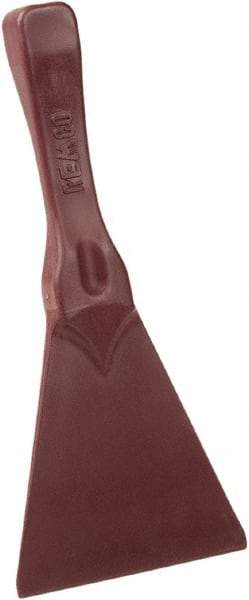 Remco - Stiff Polypropylene/Semi-Ferrous Additive Straight Scraper - 4.4" Blade Width - Americas Industrial Supply