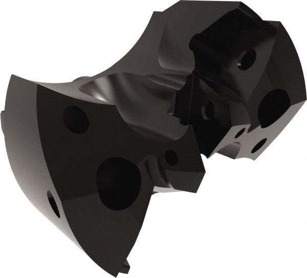 Allied Machine and Engineering - Series APX 44, 49mm Max Diam Pilot Insert Drill Head - T-A 1 Pilot Drill, 45/64" Pilot Drill Diam, 2 Nonpilot Inserts - Americas Industrial Supply