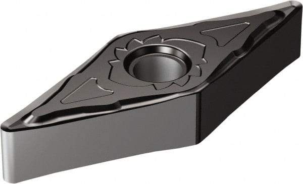 Sandvik Coromant - VNGG331 SGF Grade 1105 Carbide Turning Insert - TiAlN Finish, 35° Diamond, 3/8" Inscr Circle, 3/16" Thick, 1/64" Corner Radius - Americas Industrial Supply