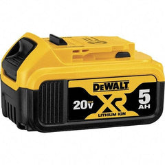 DeWALT - 20 Volt Lithium-Ion Power Tool Battery - 5 Ahr Capacity, 1-1/2 hr Charge Time, Series MAX - Americas Industrial Supply