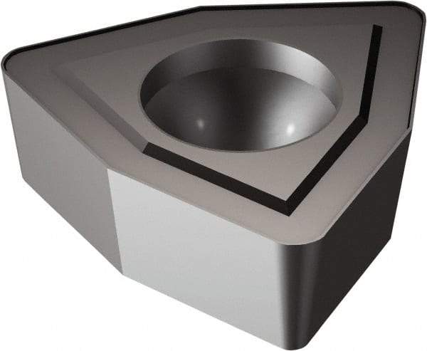 Sandvik Coromant - WCMX6 58 Grade 3040 Carbide Indexable Drill Insert - TiCN/Al2O3 Finish, Trigon, 3/8" Inscribed Circle - Americas Industrial Supply
