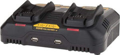 DeWALT - 12 & 20 Volt, 1 Battery Lithium-Ion Power Tool Charger - 1 hr & 30 min to Charge, 12/20 Volt Max Batteries Power Source - Americas Industrial Supply