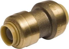 SharkBite - Brass & Chrome Pipe Fittings Type: Reducing Coupling Fitting Size: 3/4 x 1/2 - Americas Industrial Supply