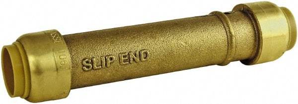 SharkBite - Brass & Chrome Pipe Fittings Type: Coupling Fitting Size: 1 x 1 - Americas Industrial Supply