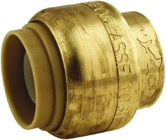 SharkBite - Brass & Chrome Pipe Fittings Type: End Cap Fitting Size: 1/2 - Americas Industrial Supply