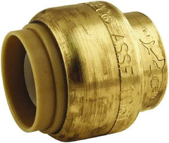 SharkBite - Brass & Chrome Pipe Fittings Type: End Cap Fitting Size: 3/4 - Americas Industrial Supply
