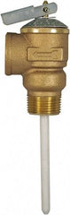 CASH ACME - 3/4" Inlet, 3/4" Outlet, FNPT x MNPT, ASME Safety Relief Valve - 150 Max psi, Bronze, 500000 BTUs - Americas Industrial Supply