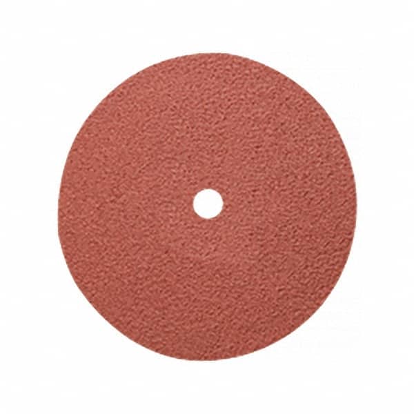 3M - 5" Diam 7/8" Hole 36 Grit Fiber Disc - Very Coarse Grade, Ceramic, 12,000 Max RPM, Series 983C - Americas Industrial Supply