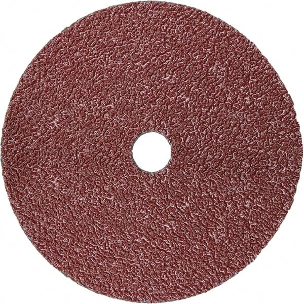 3M - 5" Diam 7/8" Hole 36 Grit Fiber Disc - Very Coarse Grade, Ceramic, 12,000 Max RPM, Series 988C - Americas Industrial Supply