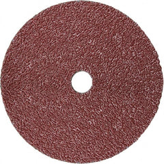 3M - 5" Diam 7/8" Hole 36 Grit Fiber Disc - Very Coarse Grade, Ceramic, 12,000 Max RPM, Series 988C - Americas Industrial Supply