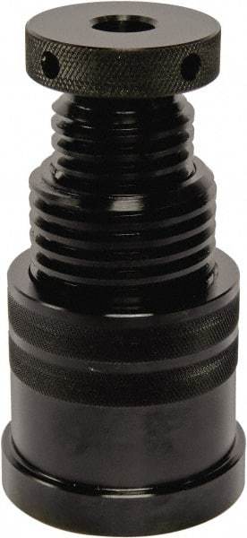 Gibraltar - 2-3/4" Base Diam, 3 to 6-1/2" Height Range, Support Screw Jack - 40,000 Lb Min Capacity - Americas Industrial Supply