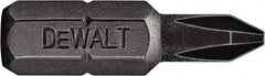 DeWALT - #1 Frearson Bit - 1/4" Hex Drive, 1" OAL - Americas Industrial Supply