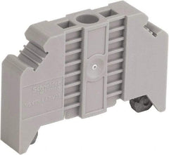 Schneider Electric - 50.5mm Long, Terminal Block End Stop - Use with NYST Terminal Blocks - Americas Industrial Supply