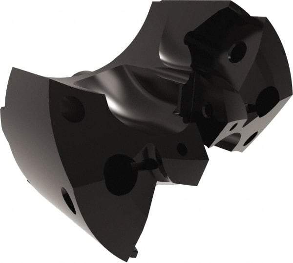 Allied Machine and Engineering - Series APX 57, 57.15mm Max Diam Pilot Insert Drill Head - T-A 1 Pilot Drill, 29/32" Pilot Drill Diam, 2 Nonpilot Inserts - Americas Industrial Supply