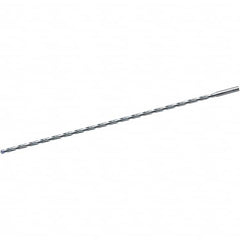 Walter-Titex - 8.99mm 130° 2-Flute Solid Carbide Extra Length Drill Bit - Americas Industrial Supply