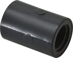 Value Collection - 3/8" PVC Plastic Pipe Coupling - Schedule 80, FIPT x FIPT End Connections - Americas Industrial Supply