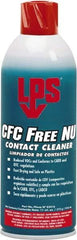 LPS - 11 Ounce Aerosol Contact Cleaner - 0°F Flash Point, Flammable, Food Grade, Plastic Safe - Americas Industrial Supply