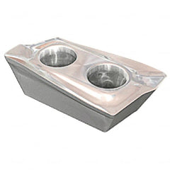 Iscar - HP ADKT190608 Grade IC910 Carbide Milling Insert - AlTiN Finish, 0.2697" Thick, 0.8mm Corner Radius - Americas Industrial Supply