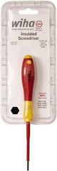 Wiha - 2.5mm Standard Hex Driver - 75mm Blade Length, 7" OAL - Americas Industrial Supply