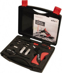 Wiha - 12 Piece Torque Tire Pressure Mounting Kit - Comes in Molded Case - Americas Industrial Supply