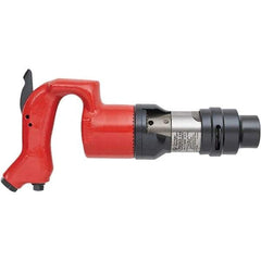 Chicago Pneumatic - 2,750 BPM, 1" Stoke Length, Pneumatic Chipping Hammer - 28 CFM, 3/8 NPT - Americas Industrial Supply