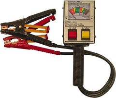 Associated Equipment - 12/24 Volt Battery Load Tester - 0 to 1,000 CCA Range, 2' Cable - Americas Industrial Supply