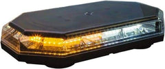 Buyers Products - Variable Flash Rate, Magnetic or Permanent Mount Emergency LED Lightbar Assembly - Powered by DC, Amber - Americas Industrial Supply