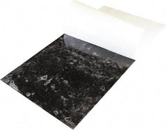 Value Collection - 24" Long, 12" Wide, Buna-N Rubber Foam Sheet - 50 to 60 Durometer, Black, -40 to 225°F, 1,500 psi Tensile Strength, Adhesive Backing - Americas Industrial Supply