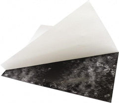 Value Collection - 12" Long, 12" Wide, Buna-N Rubber Foam Sheet - 35 to 45 Durometer, Black, -30 to 220°F, 800 psi Tensile Strength, Adhesive Backing - Americas Industrial Supply
