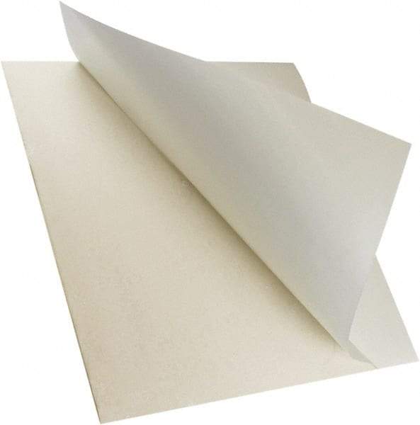 Value Collection - 12" Long, 12" Wide, Buna-N Rubber Foam Sheet - 50 to 60 Durometer, White, -30 to 220°F, 1,000 psi Tensile Strength, Adhesive Backing - Americas Industrial Supply