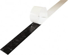 Value Collection - 1/2" Thick x 2" Wide x 36" Long, Adhesive Backed EPDM Rubber Strip - Stock Length, 60 Shore A Durometer, 1,000 psi Tensile Strength, -40 to 225°F, Black - Americas Industrial Supply