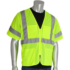 PIP - High Visibility Vests Vest Style: Surveyor's Vest Type: Hi Visibility - Americas Industrial Supply