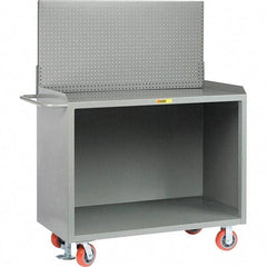 Little Giant - 3,600 Lb Capacity Mobile Service Bench - 53" Wide x 24" Deep x 43" High, Steel, Gray - Americas Industrial Supply