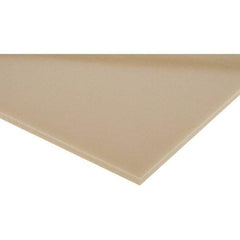 Made in USA - 1/4" Thick x 12" Wide, Epoxyglass Laminate Sheet - Yellow-Green, Rockwell M-110 Hardness, G10 Non FR Grade, ±0.022 Tolerance - Americas Industrial Supply