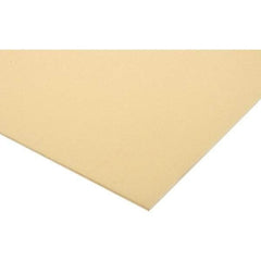 Made in USA - 0.093" Thick x 24" Wide x 24" Long, Epoxyglass Laminate Sheet - Yellow-Green, Rockwell M-110 Hardness, G10 Non FR Grade, ±0.009 Tolerance - Americas Industrial Supply