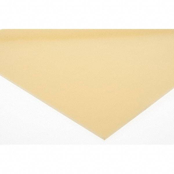 Made in USA - 1/8" Thick x 12" Wide x 24" Long, Epoxyglass Laminate Sheet - Yellow-Green, Rockwell M-110 Hardness, G10 Non FR Grade, ±0.012 Tolerance - Americas Industrial Supply