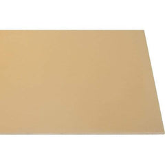 Made in USA - 0.093" Thick x 24" Wide x 48" Long, Epoxyglass Laminate (G10/F4) Sheet - Yellow-Green, Rockwell M-110 Hardness, G10/FR4 Grade, ±0.009 Tolerance - Americas Industrial Supply