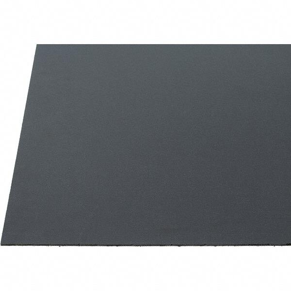 Made in USA - 1/16" Thick x 24" Wide x 24" Long, Graphite Canvas Phenolic Laminate Sheet - Black, Rockwell M-105 Hardness, Graphite Canvas Grade, ±0.0075 Tolerance - Americas Industrial Supply